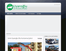 Tablet Screenshot of izmirotokurtarma.net